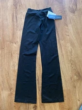 Jazz Pants Flared legs V waist So Danca Child Sizes BLack
