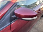 Used Left Door Mirror fits: 2016 Ford Focus power w/signal painted cap w/o heate