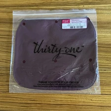 New Thirty One Flap Rabat Studio: Deep Merlot Pebble Purse Flap