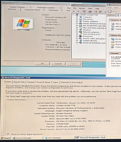 HP Windows 2K/XP Industrial Business PC PS/2 SSD Retro Serial Parallel Warranty - Picture 7 of 7