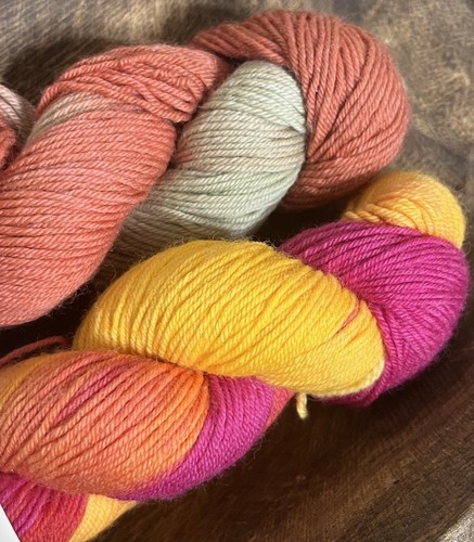 Lorna's Schnürsenkel handgefärbtes Garn (2) Shepard Socke Superwash Wolle je 215 Yard - Bild 7 von 7
