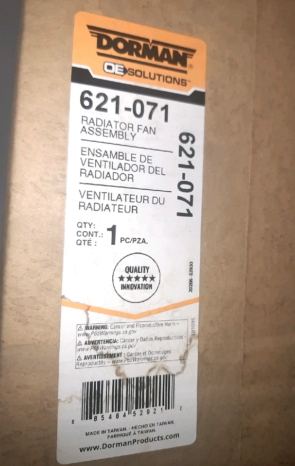 Radiator Fan Assembly Single Cost Effective & Reliable for CHEVROLET SONIC 12-18 - Изображение 4 из 4