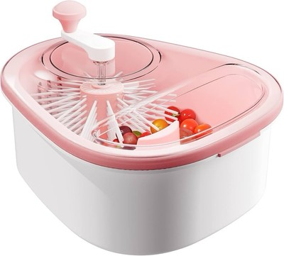 #ad JOYMOOP Fruit Cleaner Spinner JOYLOOP Large Fruit Washer Spinner with Brush $33.99
