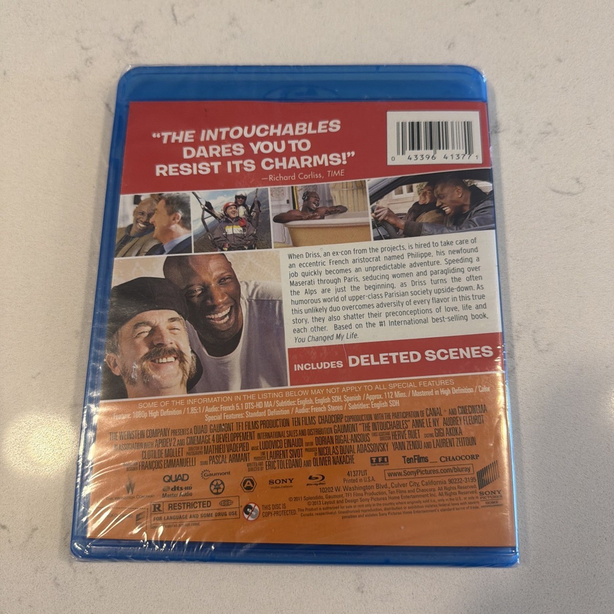 The Intouchables (Blu-ray, 2011) for sale online | eBay