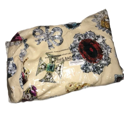 Sweat à capuche crème Supreme FW18 Jewels taille M neuf