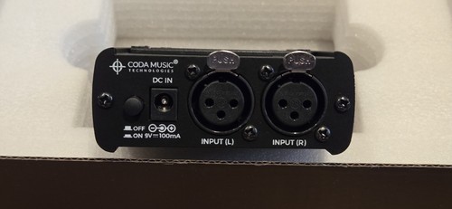New! Coda Music Technology IEM Wired in Ear Monitor System Headphone Amplifier - Picture 5 of 18