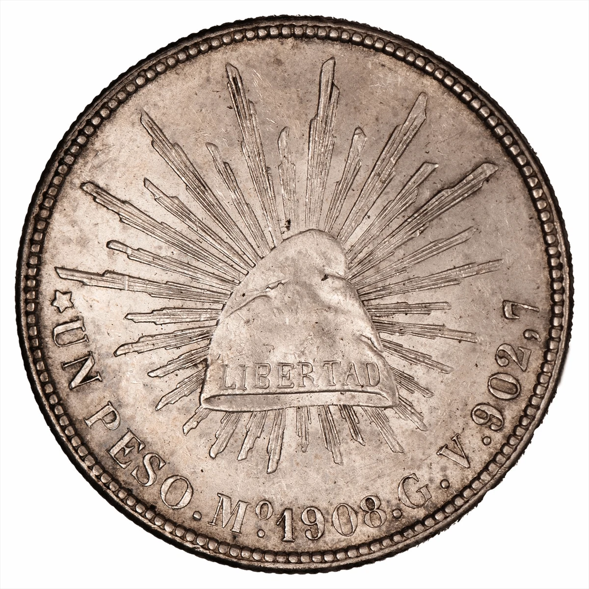 1908 Year Silver Mexican Coins for sale | eBay