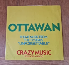 Ottawan – Crazy Music 12" single vinyl UK 1983 disco