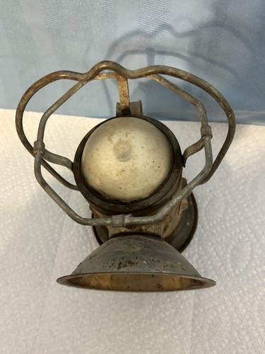 Delta Powerlite Double Latern Clear Globe Railroad Train Lamp Mining Vintage - Picture 6 of 18