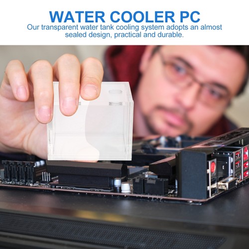 Computer Water Cooling Empty Tank Indoor Watering Can Cooler Reservoir - Afbeelding 9 van 12
