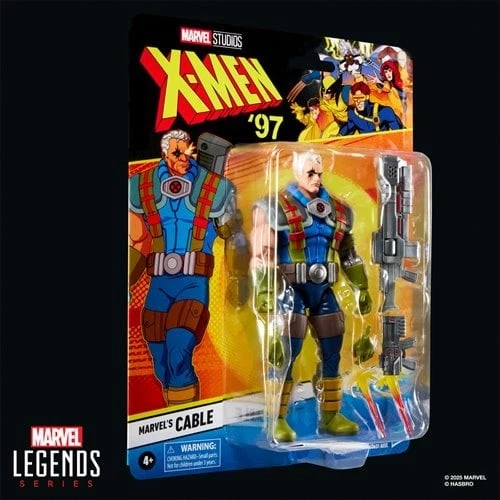 IN STOCK! X-Men 97 Marvel Legends 6-inch CABLE Action Figure BY HASBRO - Image 3 of 4