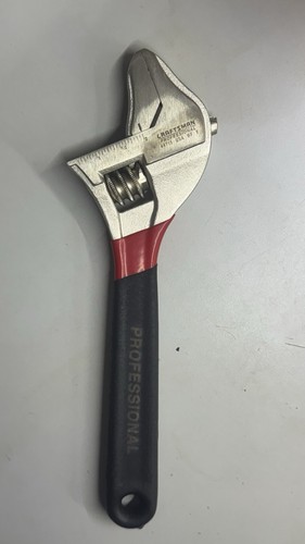 Rara chiave regolabile Craftsman Professional 44715 WF ganascia becco 10 pollici - USA - Foto 9 di 9