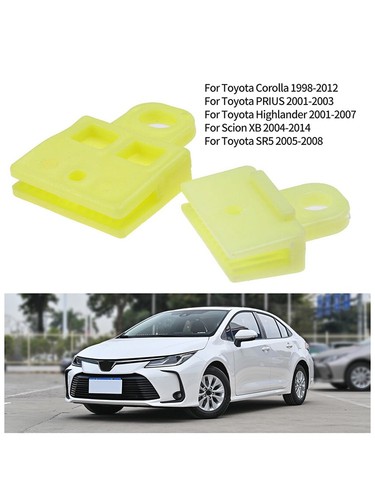 2*Door Glass Channel Clips Power And Manual Sash Clip For Toyota Corolla Best - Picture 4 of 8
