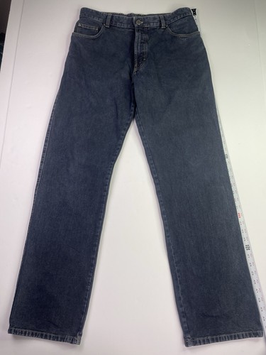 Ermenegildo Zegna Jeans Men’s 34x35 Dark Wash Blue Denim Pants *READ* Tailored - Picture 13 of 17