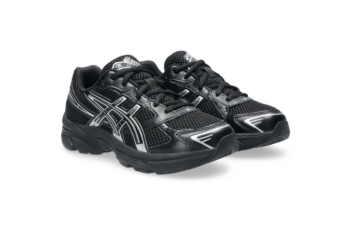 ASICS Gel-1130 Black Pure Silver 1204A169-001 GS Youth New | eBay