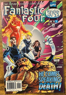 FANTASTIC FOUR 2099 #6 PASQUAL FERRY COVER THE THING MARVEL COMICS 1996