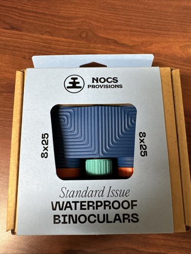 Nocs Provisions Standard Issue 8x25 Waterproof Binocular NOC-STD-BL3 Cobalt Blue