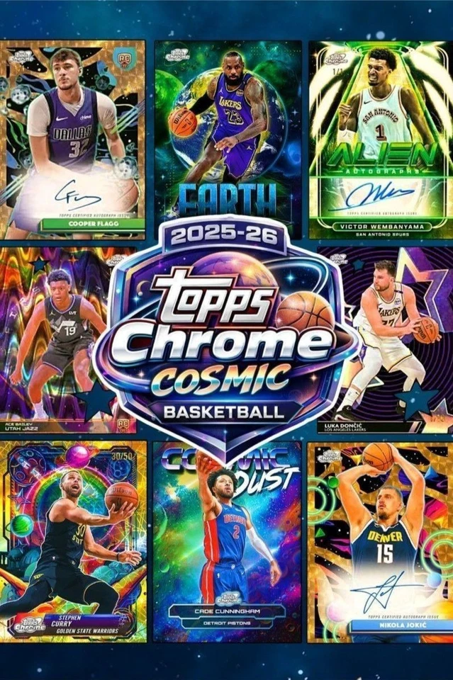 TOPPS COSMIC BASKETBALL MIXERS! $1 STARTS ALL NIGHT W/REIGNING!
