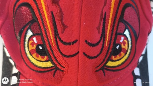 Monster Jam El Toro Loco Gorra Toro Llama Cuernos Correa Bordada - Imagen 4 de 16