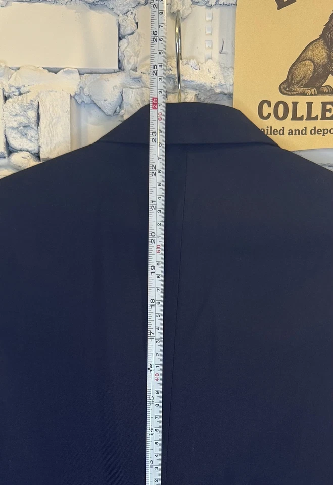 Chaps Blazer Niños 10 Azul Marino Mezcla de Lana Botón Dorado Abrigo Deportivo Chaqueta Oficina Foto 3 de 4