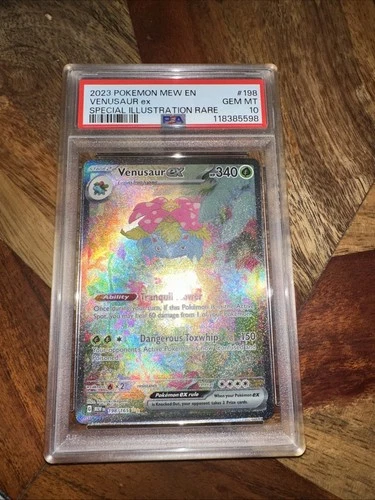 2023 Pokemon Mew en Venusaur EX Special Illustration Rare PSA 10
