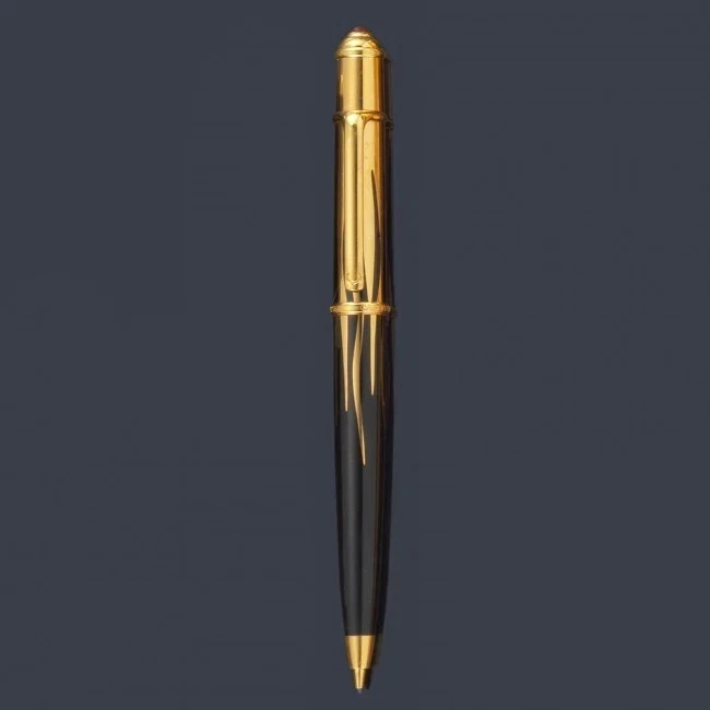 Cartier — Cartier Diabolo or Mini Diabolo "Flame" pencil.