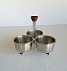 MID CENTURY MODERN Foley STORE & SERVE Relish Dip Dressing Sauce Server  — photo 2