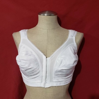 Playtex White bra front closure 36D/80 | eBay