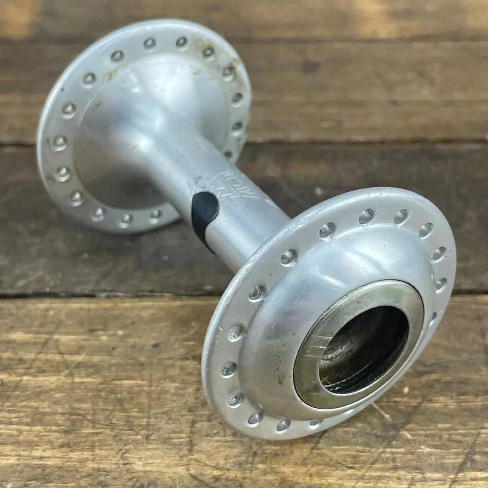 Vintage Miche Competition Front Hub SHELL ONLY 36 Hole Oil port 70s 80s Italy - Image 4 of 4