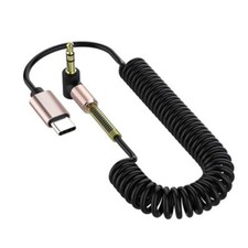 USB to 3.5mm Adapter Type C to 3.5mm Stereo Cord for Car