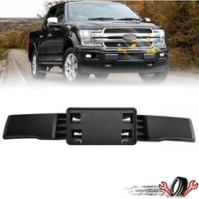 Front License Plate Bracket Panel & Bumper Trim Cover For 15-17 Ford F-150 F150
