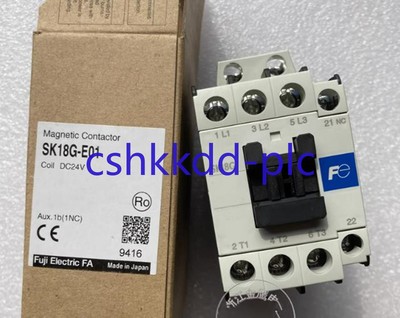 1 PCS NEW IN BOX Fuji Dc contactor SK18G-E01 DC24V is normally closed