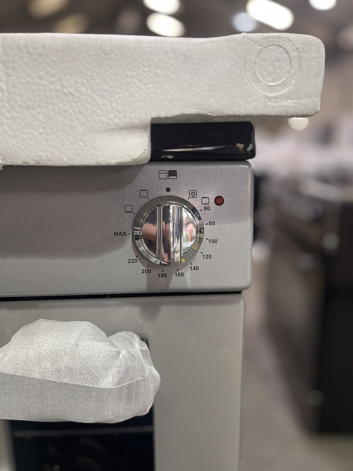 Bush BRC100DHESS 100cm Dual Fuel Range Cooker Silver eBay