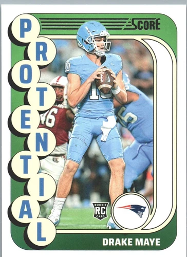2024 Score Drake Maye #2