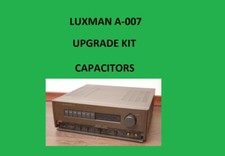 Stereo Amplifier LUXMAN A-007 Repair KIT - all capacitors