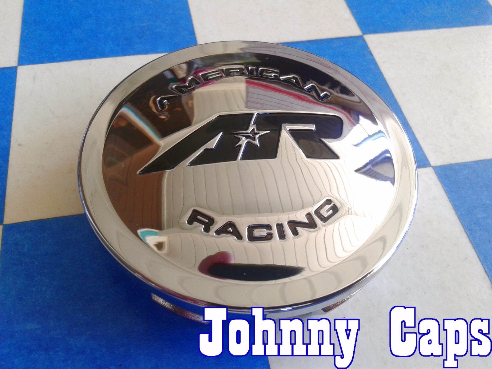 AMERICAN RACING Wheels [5] CHROME Center Caps # SC-183A Custom Wheel Hub Cap (1)