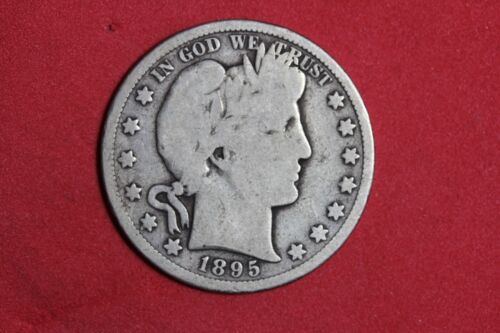 Estate Find 1895 S- Barber Half Dollar!! #K51330