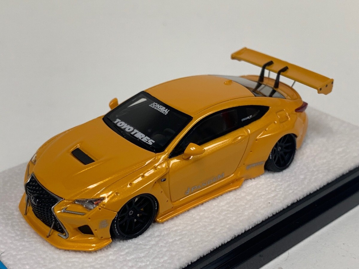 YM Model 1/64 Lexus RCF Pandem 限定199個 1/64 YM Model Runner Lexus RCF Pandem Edition Metallic