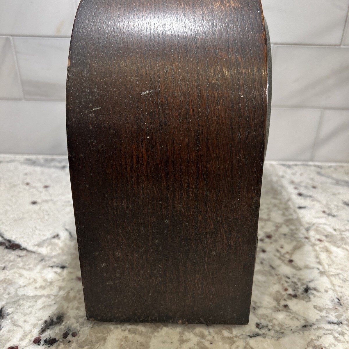 イングランド製Enfield Clock Co. ジャンク　振り子穴3箇所カギ付 イングランド製Enfield Clock Co. ジャンク 振り子穴3箇所カギ付