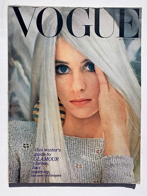 60s vintage Vogue fashion magazine Twiggy Helmut Newton Bailey boutique Mod