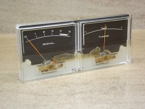 Pioneer SX-1280 Stereo Receiver Original Signal and Tuning  Meter Part