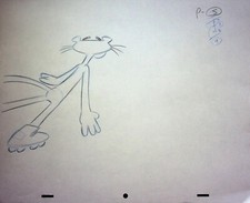 The Pink Panther 2 Film BOB KURTZ Opening Production Hand Drawn Pencil