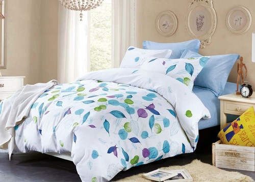 Pair of LEAVES European Pillowcases New 65cm x 65cm - 第 1/1 張圖片