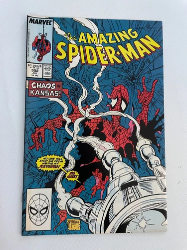 Amazing Spider-Man # 302 NM- Marvel Comic Book Todd McFarlane 21 J255