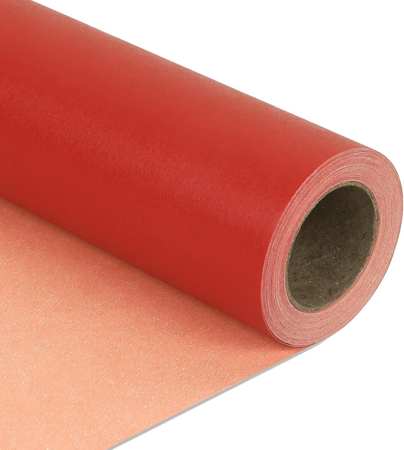 Red Matte Wrapping Paper,Solid Color Pearly-Lustre Paper,Gift Wrapping Paper,...
