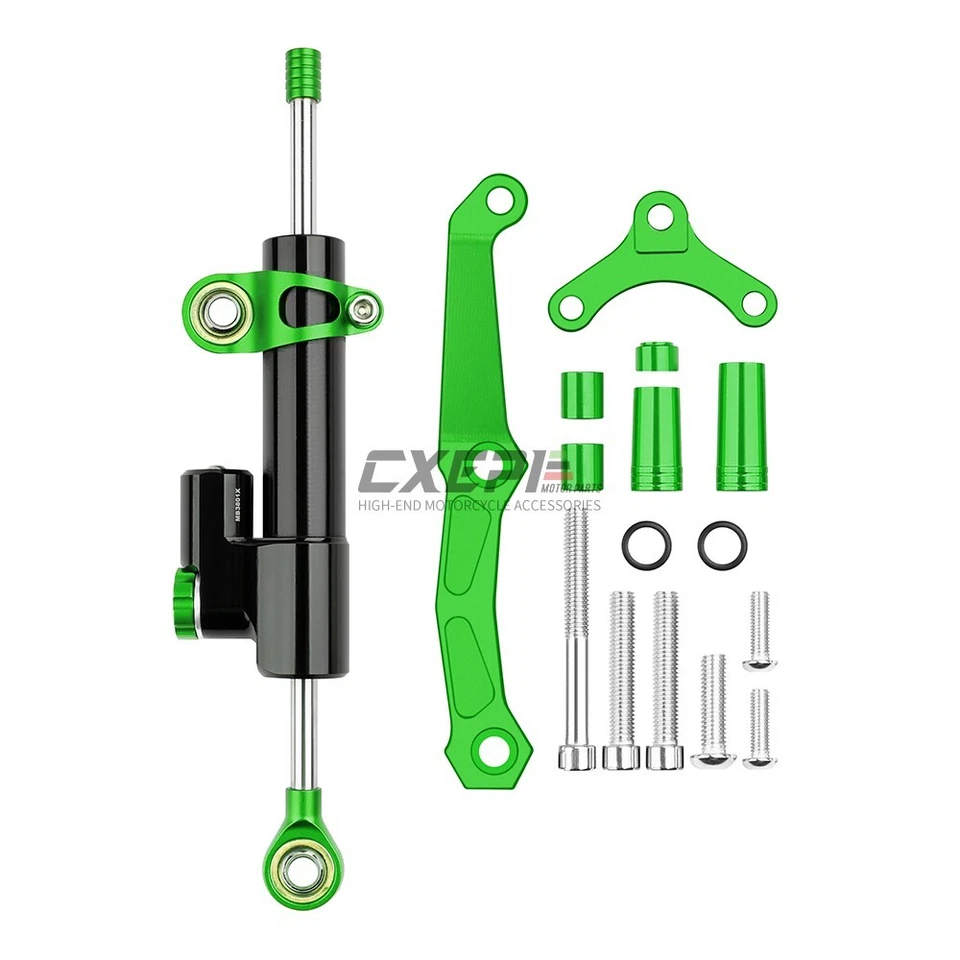 For Kawasaki Z800 Z 800 2013-2016 Steering Stabilize Damper Bracket Mount Kit Foto 2 de 4