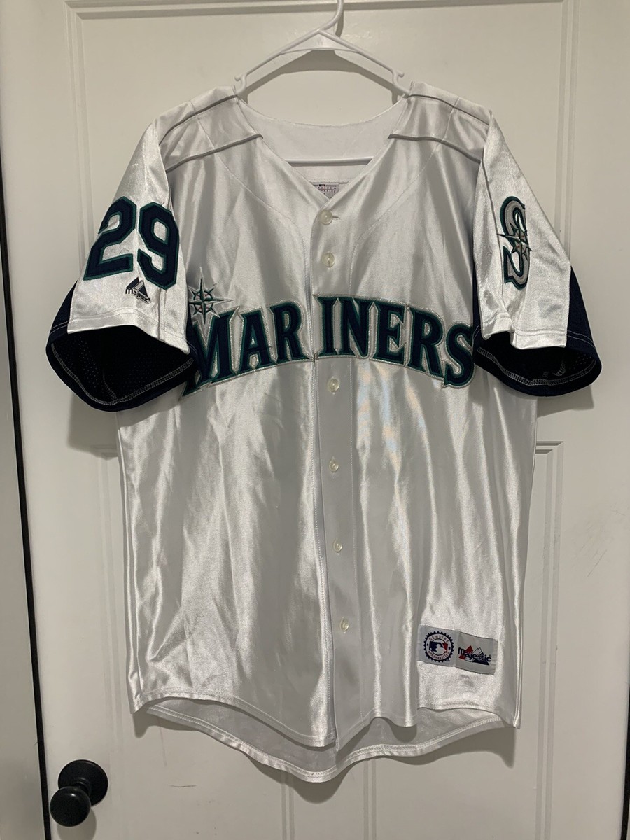 Vintage Seattle Mariners Brett Boone Majestic Stitched Jersey Size
