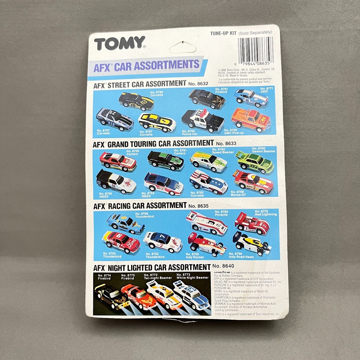 AFX Indy Car Indy Rocket #2 No.8635 Turbo w/Case HO Slot Car