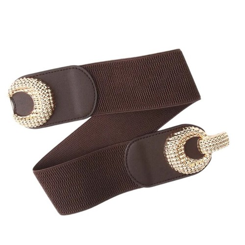 Fashion Waspie Belt Elegant Buckle Corset Belt Lady Waiststrap Downcoat Belt - Picture 6 of 11