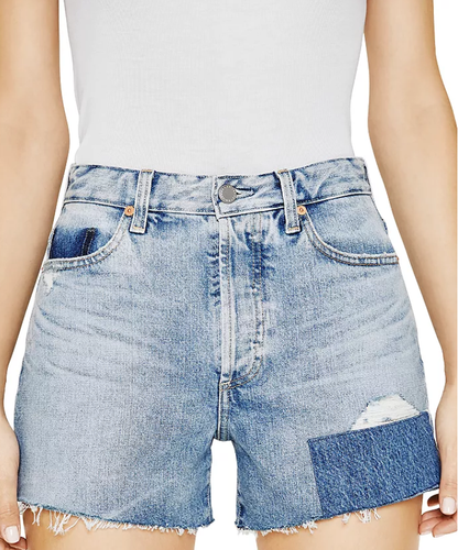 AG Alexxis High Rise Cutoff Jean Shorts 23 Years Facade Size 29 2688 - Picture 2 of 2